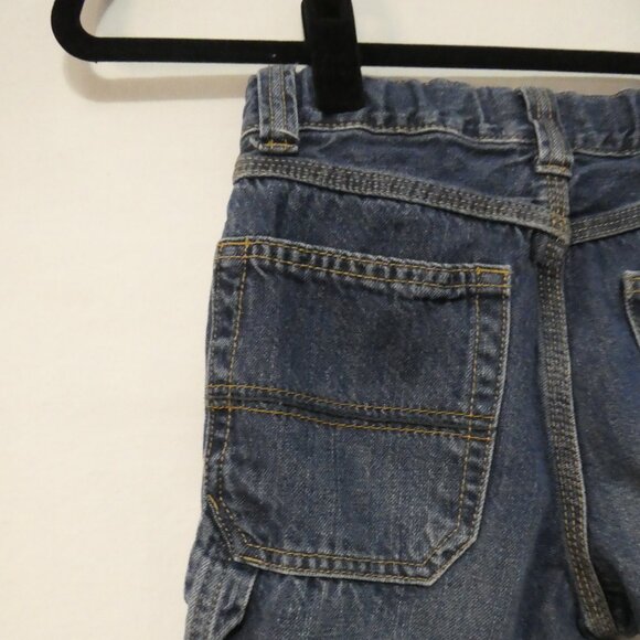 CHILDREN'S PLACE - Utility | size 7 | Classic Blue Kids' Jeans With Pockets - Picture 10 of 16